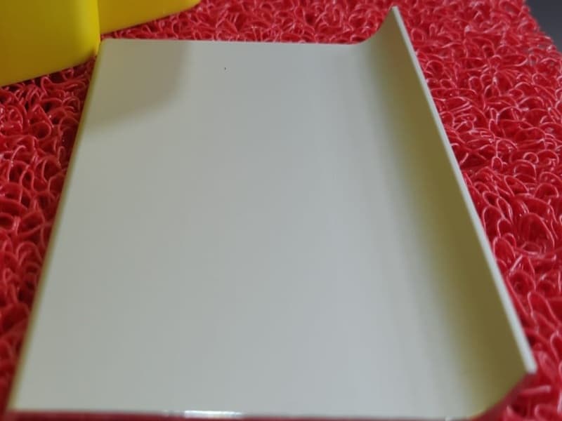 Mat Beyaz Alüminyum Süpürgelik 80mm